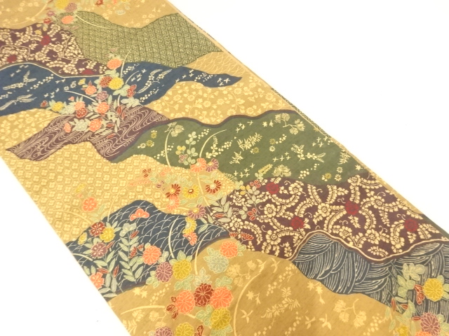 Japanese Kimono / Fukuro Obi Silk